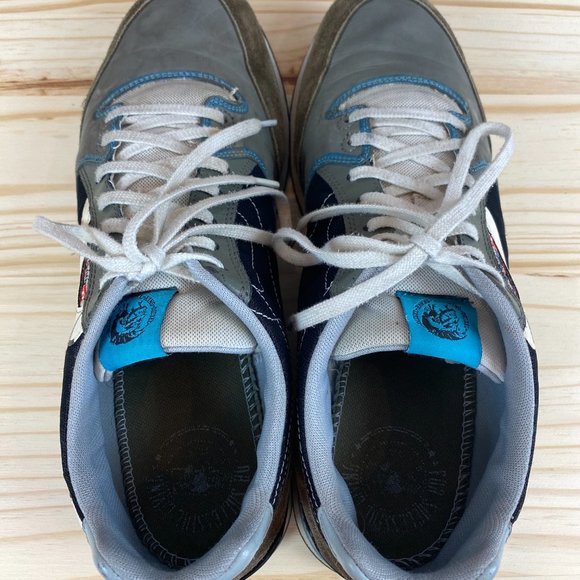 Diesel Shoes Diesel Industry Denim Division Vtg Grey Blue Shoes Poshmark